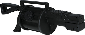 DUŻA ZABAWKOWA BROŃ CZARNA 60 CM