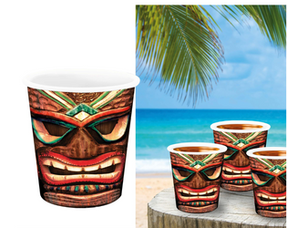 KIELISZKI DO WÓDKI HAWAJSKIE 3 SZT