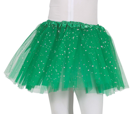 SPÓDNICZKA TUTU ZIELONA DZIECIĘCA