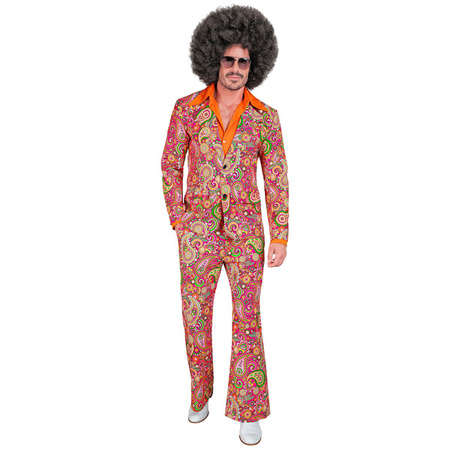 STRÓJ MĘSKI GROOVY RÓŻOWY ŁEZKI