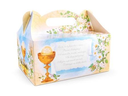 PUDEŁKA NA CIASTO KOMUNIJNE 10 szt.