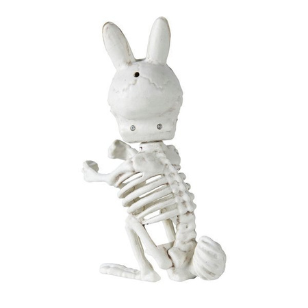 DEKORACJA SZKIELET KRÓLIKA 16 CM