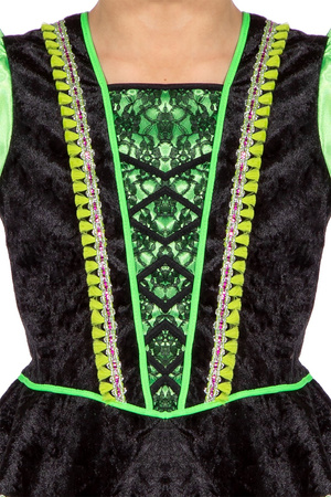 STRÓJ DZIECIĘCY ZIELONA CZAROWNICA 