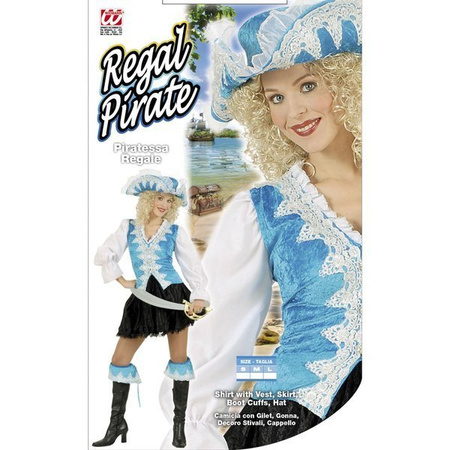 STRÓJ PIRATKA KRÓLEWSKA NIEBIESKA 