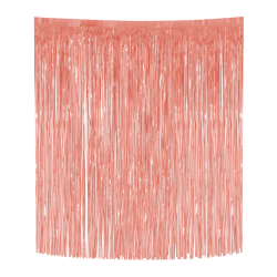 WŁOSY ANIELSKIE NA CHOINKĘ RÓŻOWE ZŁOTO 33 X 50 CM