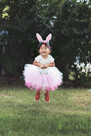 ZESTAW KRÓLIK ZAJĄCZEK TUTU+OPASKA