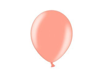 BALONY STRONG 27 CM METALIK RÓŻOWE ZŁOTO 10 SZT