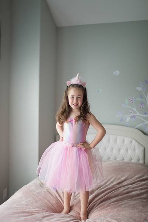 BODY DZIECIĘCE TĘCZOWY RÓŻ