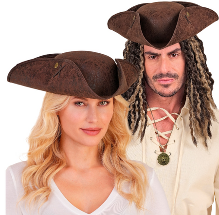 KAPELUSZ TRIKORN PIRATA