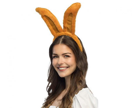 Opaska brązowy królik Wielkanocny Króliczek wielkanoc