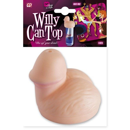 NAKŁADKA NA SZKLANKĘ PENIS