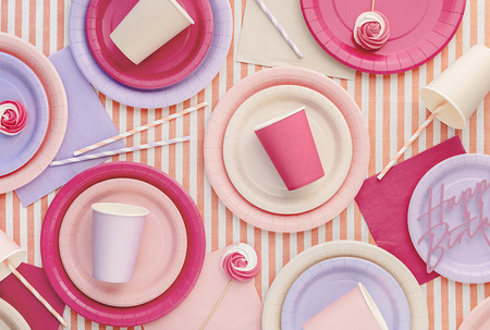 SERWETKI PAPIEROWE LAWENDOWE 33 CM 20 SZT 