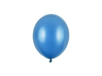 BALONY STRONG 12 CM METALIK MORSKI BŁĘKIT 100 SZT