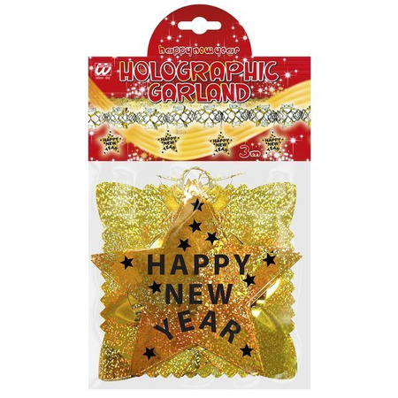 GIRLANDA SYLWESTROWA HAPPY NEW YEAR 