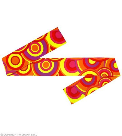 OPASKA LATA 70' BĄBELKI POMARAŃCZOWE