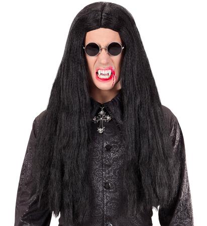 PERUKA WAMPIRA DŁUGA