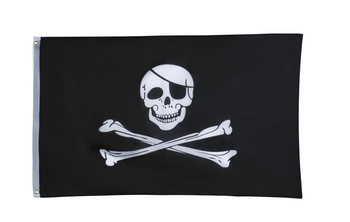 FLAGA PIRACKA Z CZASZKĄ 90 X 150 CM