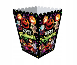 PUDEŁKA NA POPCORN MAŁE POTWORKI 6 SZT