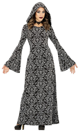 STRÓJ CZAROWNICA Z KAPTUREM