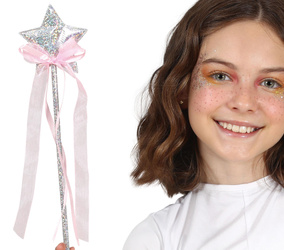 RÓŻDŻKA HOLOGRAFICZNA KSIĘŻNICZKI 35 CM