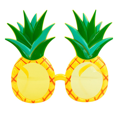 OKULARY ANANASY ŻÓŁTE 