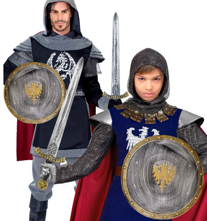 ZESTAW KRÓLA RYCERZA 2 EL 