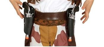 KABURA KOWBOJA Z PISTOLETAMI DZIECIĘCA