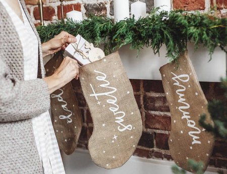 SKARPETA JUTOWA MOMMY 23 x 39,5 cm