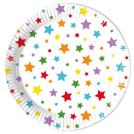 ZESTAW GWIAZDKI  TALERZYKI + KUBECZKI + SERWETKI