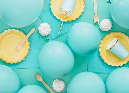 BALONY ECO 30 cm CIEMNA MIĘTA 10 szt