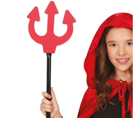 TRÓJZĄB DIABLICY Z PIANKOWĄ KOŃCÓWKĄ 80 CM