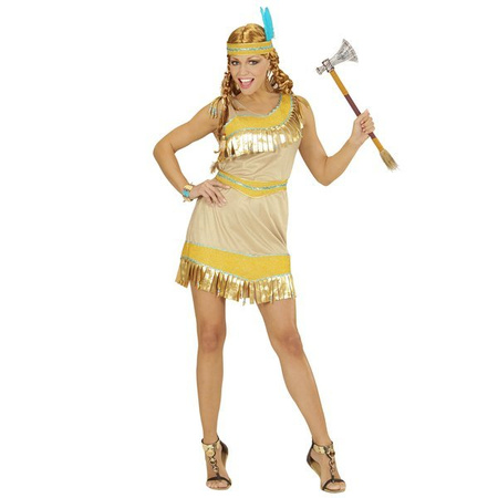 STRÓJ INDIANKI Z OPASKĄ ZŁOTA