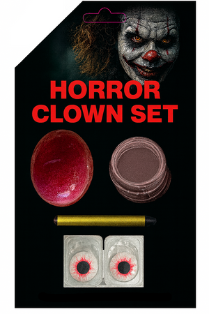 ZESTAW DO CHARAKTERYZACJI KLAUN Z HORRORU