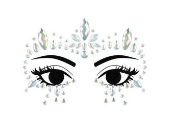 KRYSZTAŁKI NA TWARZ