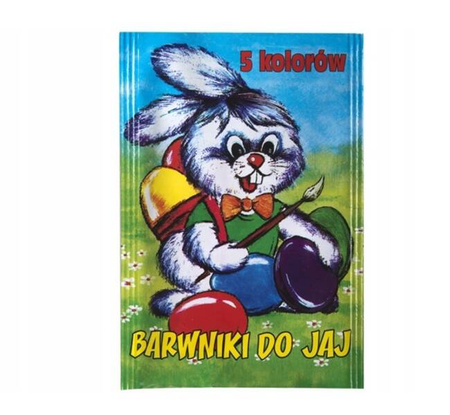 BARWNIKI DO JAJEK 5 KOLORÓW