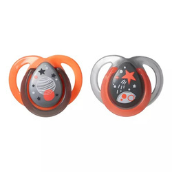 SMOCZKI TOMMEE TIPPEE NIGHT TIME 0-6M POMARAŃCZ-SZARY