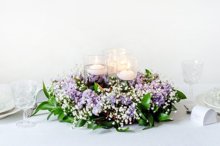 ŚWIECA MATOWA PŁYWAJĄCA BIAŁA 4 cm 50szt