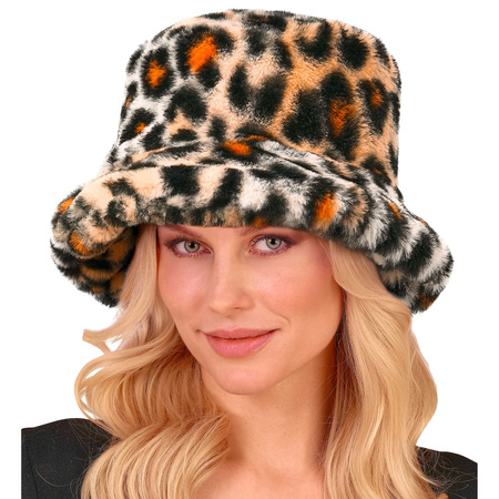 CZAPKA PLUSZOWA PANTERKA 