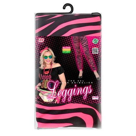LEGINSY RÓŻOWA ZEBERKA LATA 80