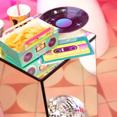 SERWETKI RETRO DISCO 10 SZT. 33 X 21 CM