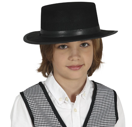 CZARNY KAPELUSZ 55 CM