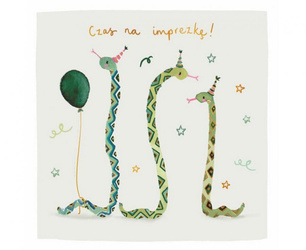 KARTKA URODZINOWA 15 X 15 CM KOPERTA