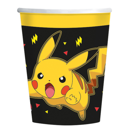 KUBECZKI PAPIEROWE POKEMON 237 ML 8 SZT.