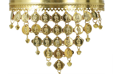 ZŁOTA OPASKA CYGANKI