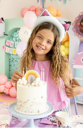 BALON FOLIOWY KOCIE USZY GABI 21 X 21 CM 