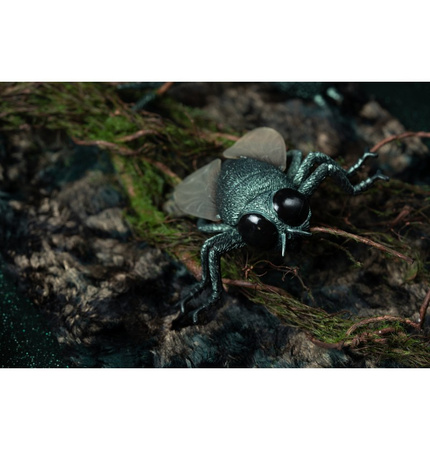 DEKORACJA ZIELONA MUCHA