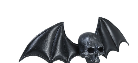 SPINKA DO WŁOSÓW 13 CM HALLOWEEN CZASZKA