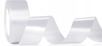 TASIEMKA SATYNOWA BIAŁA 38 MM 23M