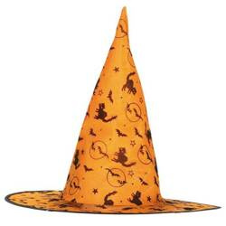 KAPELUSZ CZAROWNICY POMARAŃCZOWY