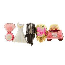 GIRLANDA BALONOWA ŚLUB 94x32 CM